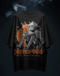 DISTORTED MIND OVERSIZED TEE
